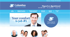 Desktop Screenshot of columbus-dental.com